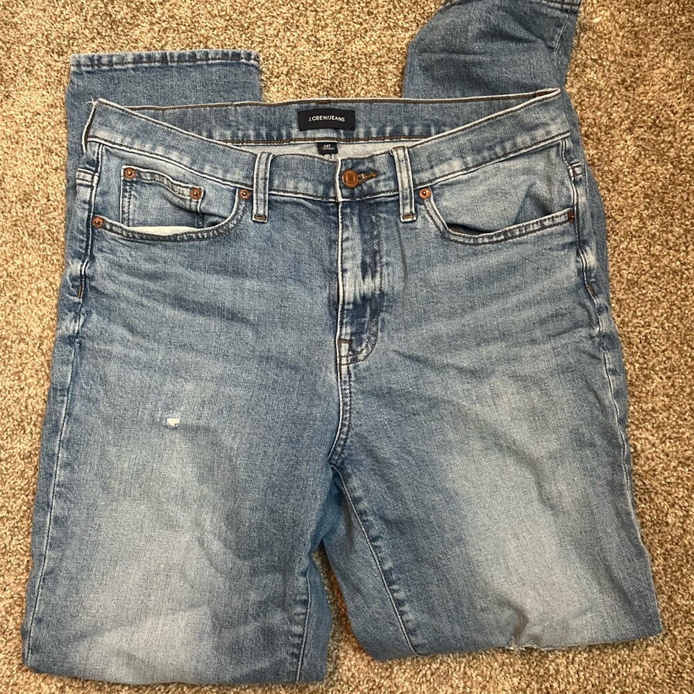 JCrew straight cut jeans
